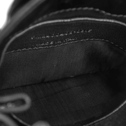 Saint Laurent Calfskin Crocodile Embossed Toy Sac De Jour Black 7 of 7