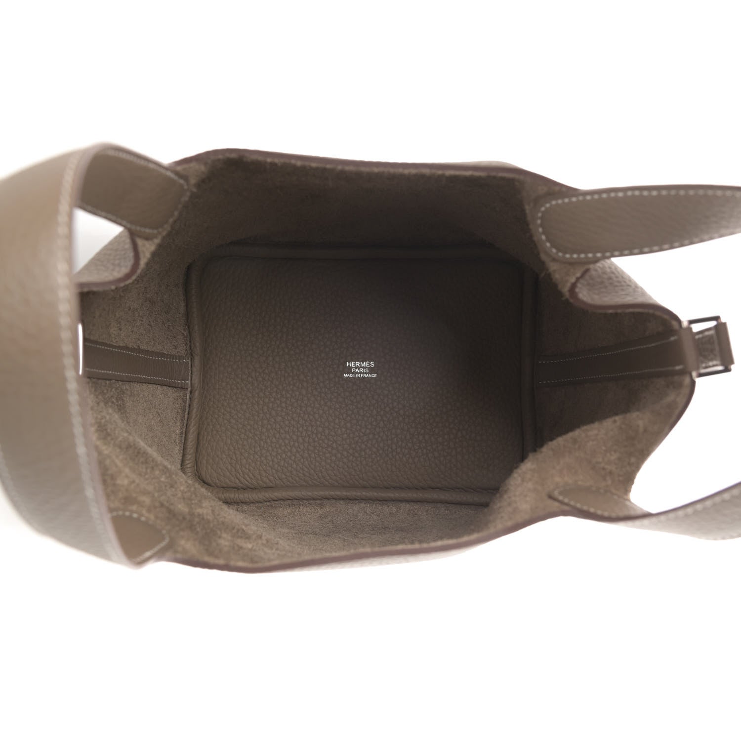 Hermes Taurillon Clemence Picotin Lock 18 PM Etoupe 5 of 11