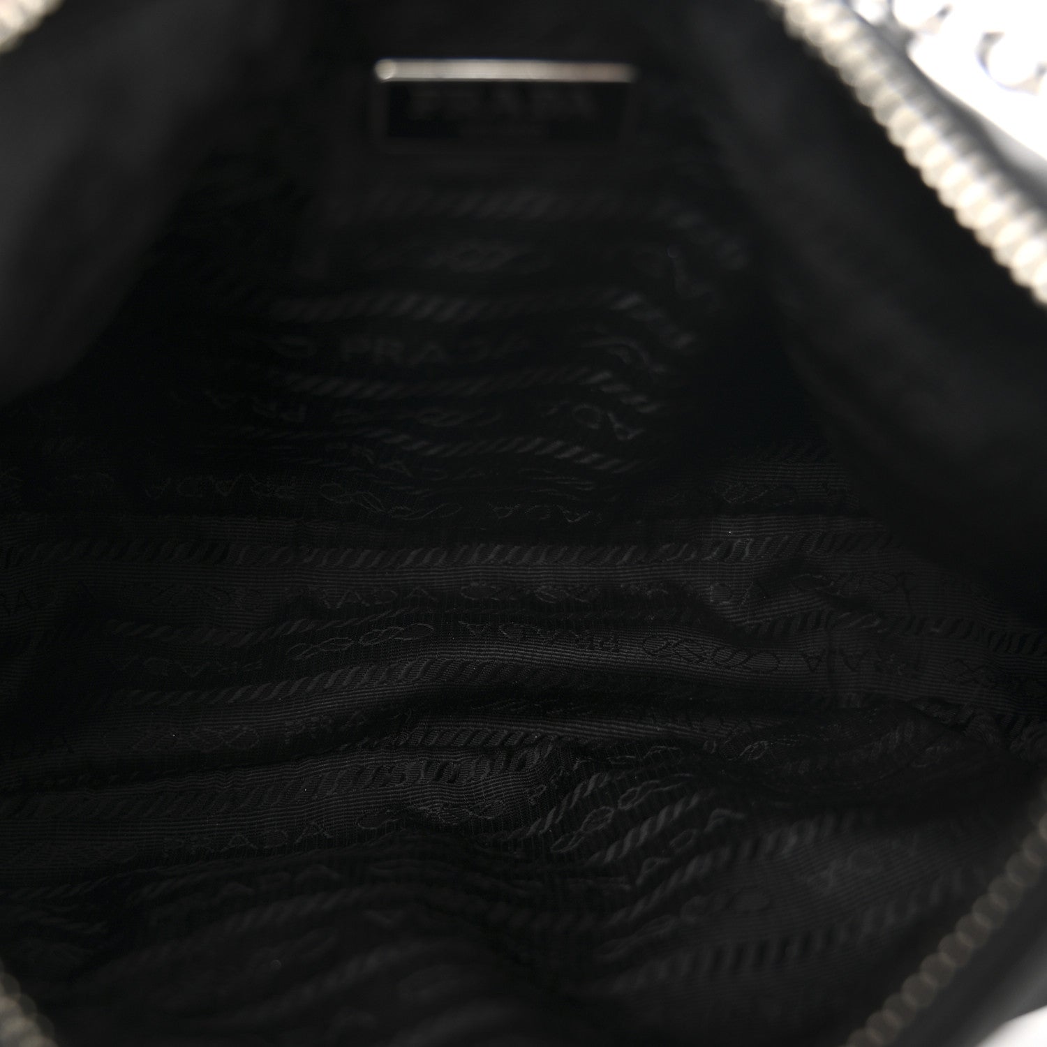 Prada Nylon Re-Edition 2005 Shoulder Bag Black 5 of 13
