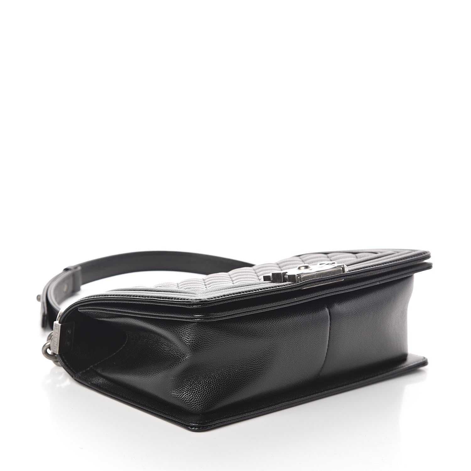 Chanel Caviar Quilted Medium Boy Flap Black 4 of 10