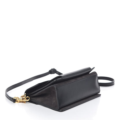 Givenchy Goatskin Suede Small GV3 Shoulder Bag Black 4 of 12