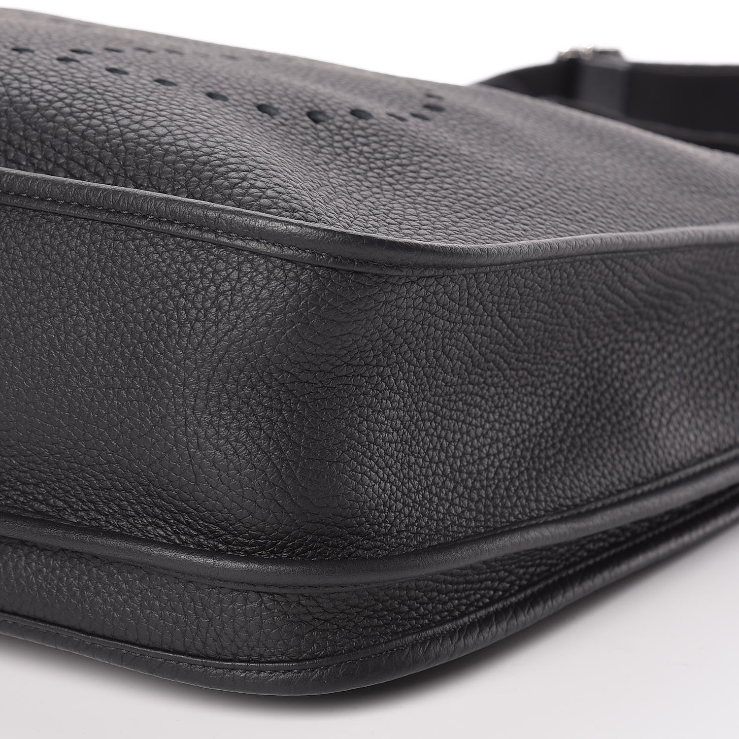 Hermes Taurillon Clemence Evelyne III GM Black 10 of 10