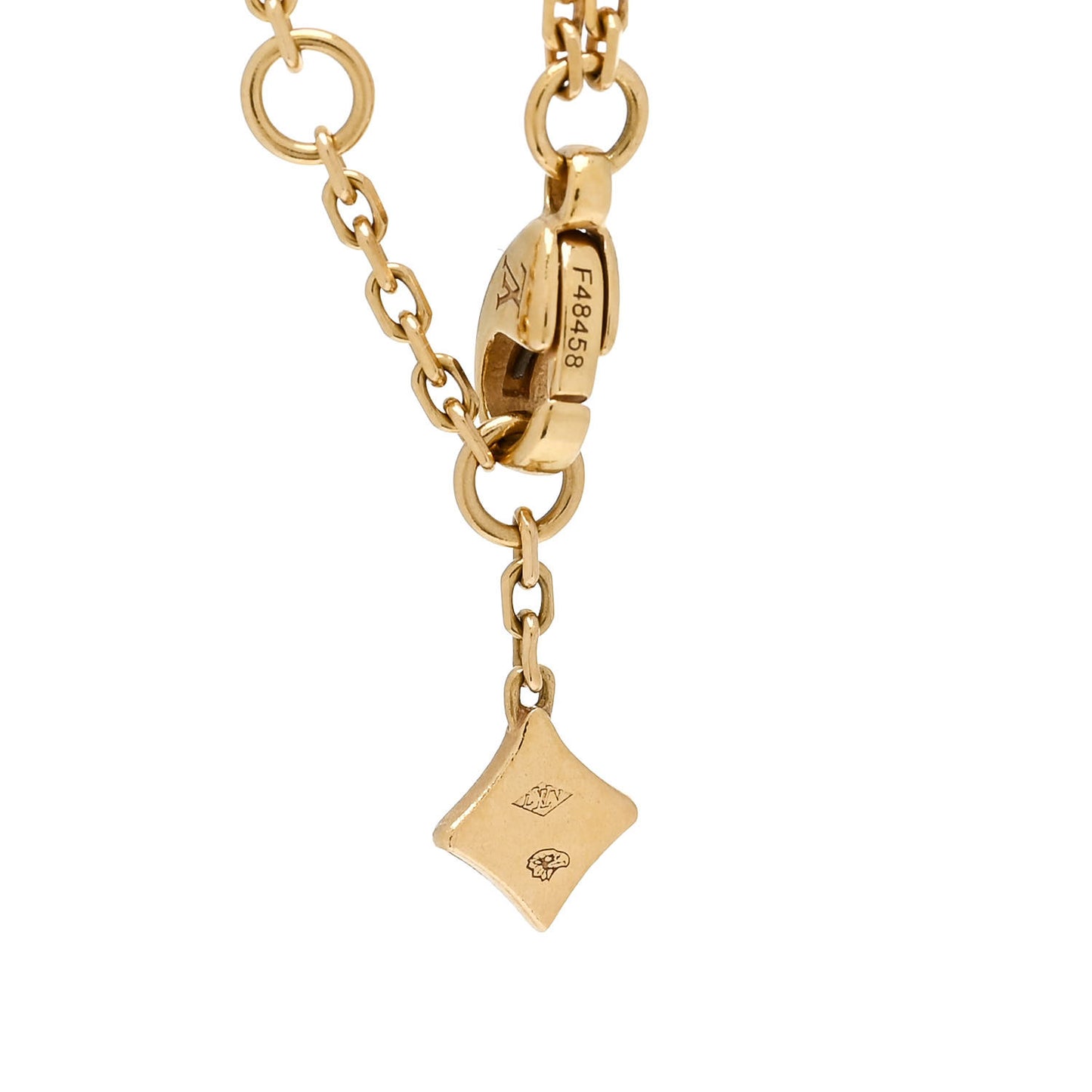 18K Yellow Gold Empreinte Chain Bracelet
