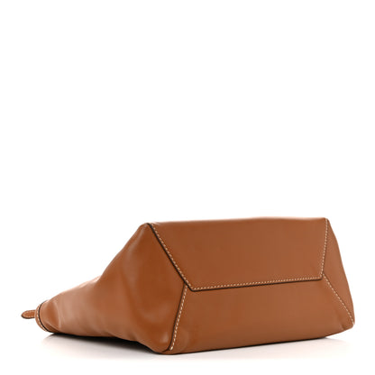 Miu Miu Soft Calf Softy Small Ivy Tote Bag Caramel 4 of 9