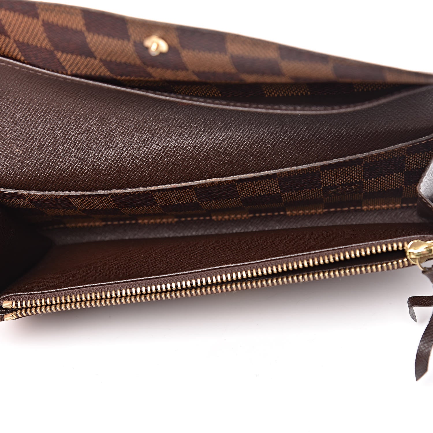 Louis Vuitton Damier Ebene Emilie Wallet 5 of 13