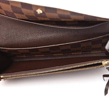 Louis Vuitton Damier Ebene Emilie Wallet 5 of 13