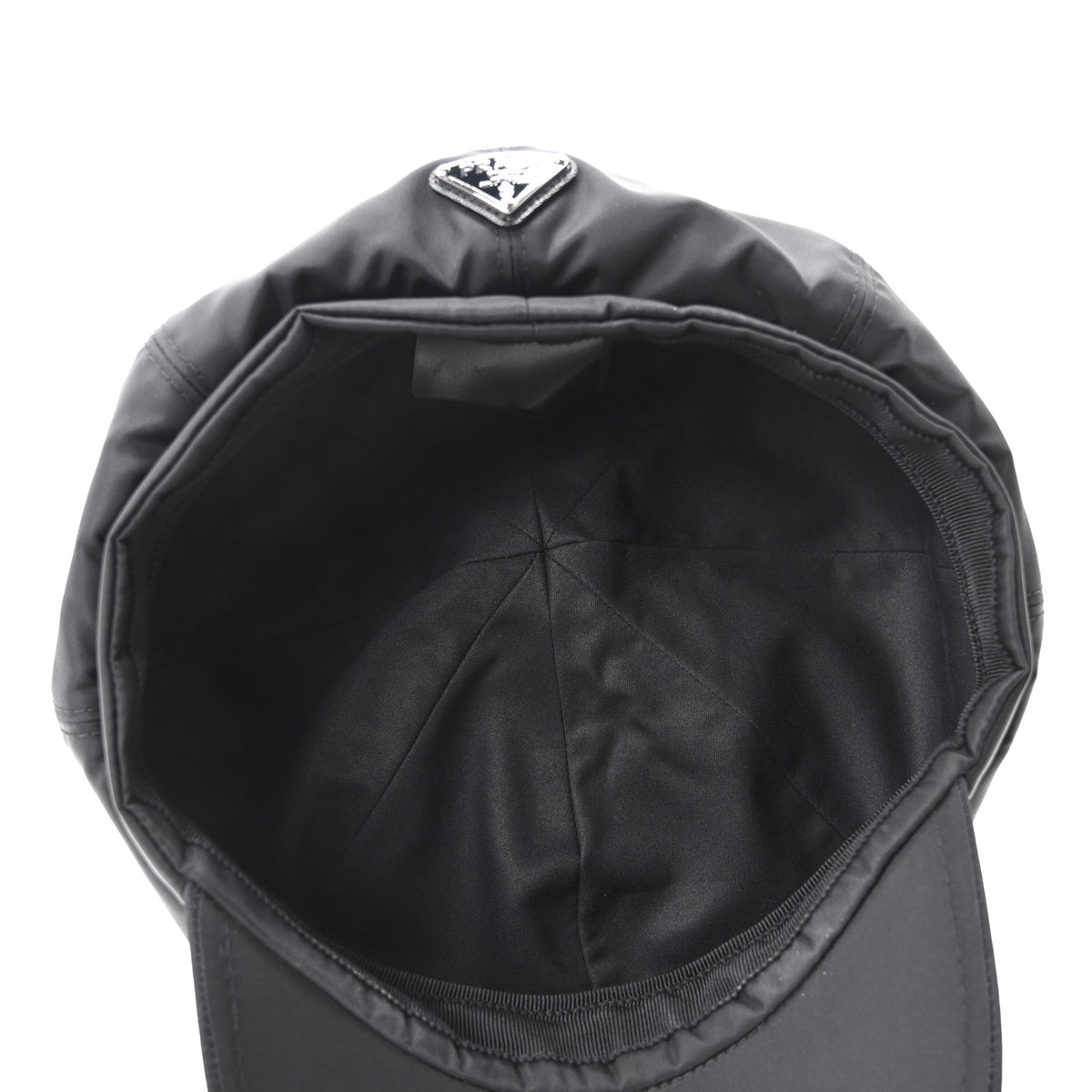 Prada Re-Nylon Newsboy Hat L Black 7 of 10