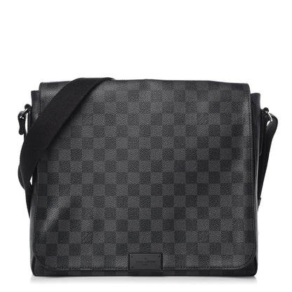 Louis Vuitton Damier Graphite District MM 1 of 10