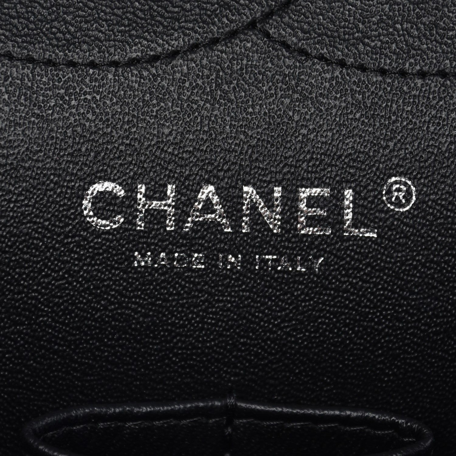 Chanel Lambskin Chevron Quilted Jumbo Double Flap So Black 6 of 13