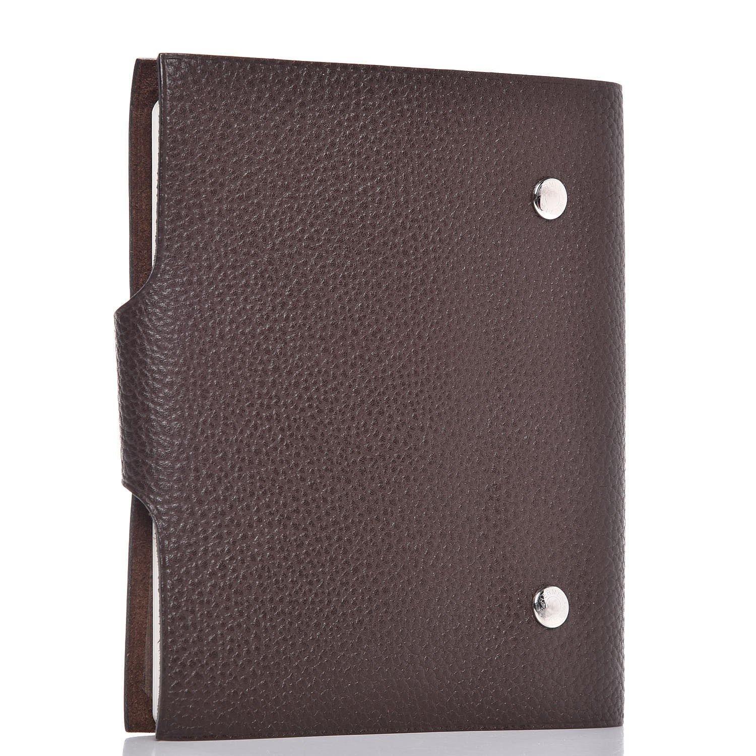Hermes Togo Ulysse PM Agenda Cover Chocolate 3 of 8