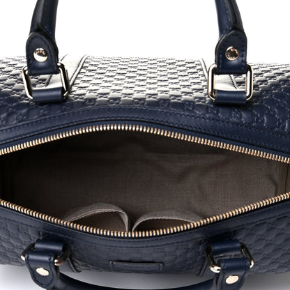 Gucci Microguccissima Medium Boston Navy 4 of 15
