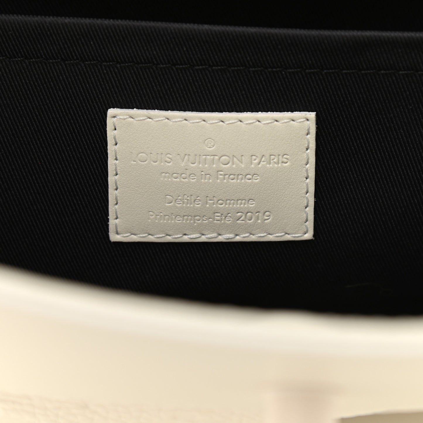 Taurillon Monogram Steamer PM White