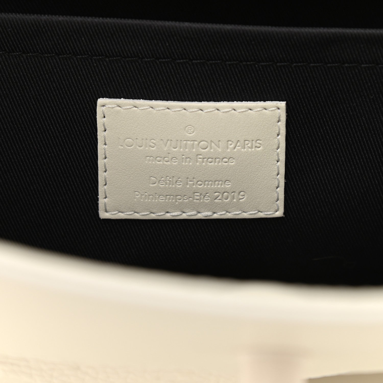 Louis Vuitton Taurillon Monogram Steamer PM White 6 of 12