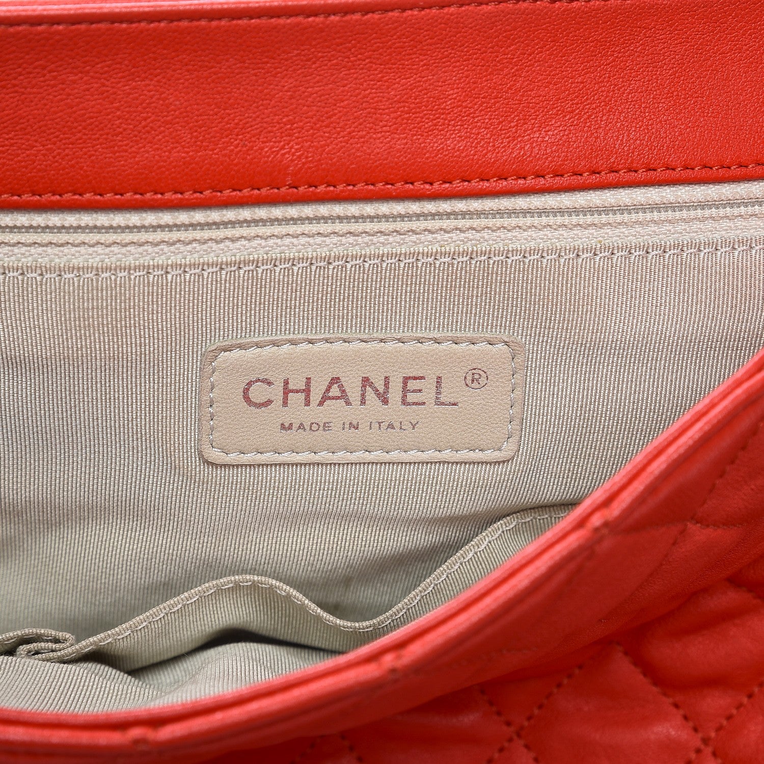 Chanel Washed Lambskin Quilted Maxi Chain Around Flap Red 6 of 11