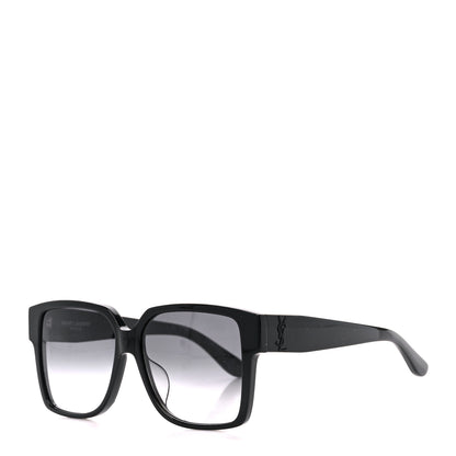 Saint Laurent Square SL M9 Sunglasses Black 1 of 8