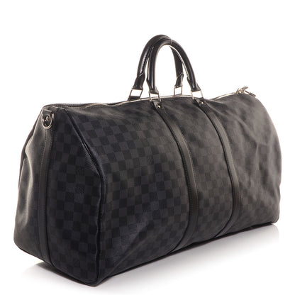 Louis Vuitton Damier Graphite Keepall Bandouliere 55 3 of 8