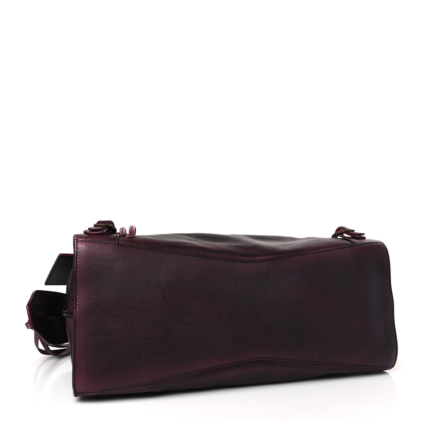 Used Calfskin Rust Hardware Neo Classic City Burgundy