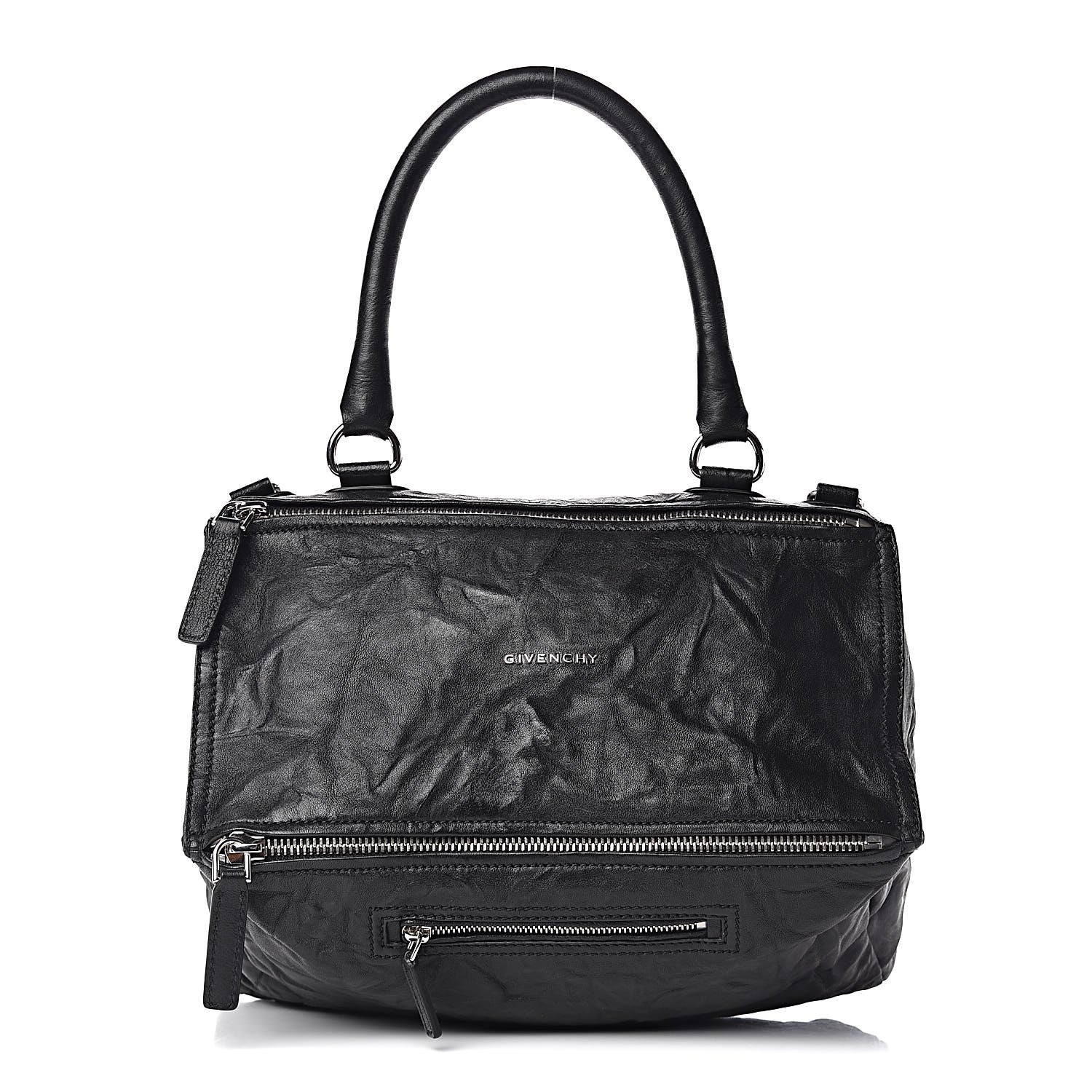 Givenchy Tumbled Sheepskin Medium Pandora Black 1 of 10