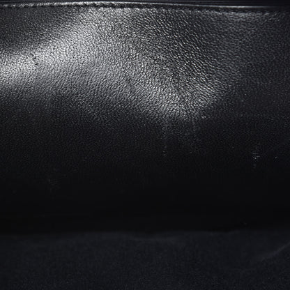 Saint Laurent Crinkled Calfskin Matelasse Monogram Medium Niki Chain Satchel Light Taupe 9 of 12