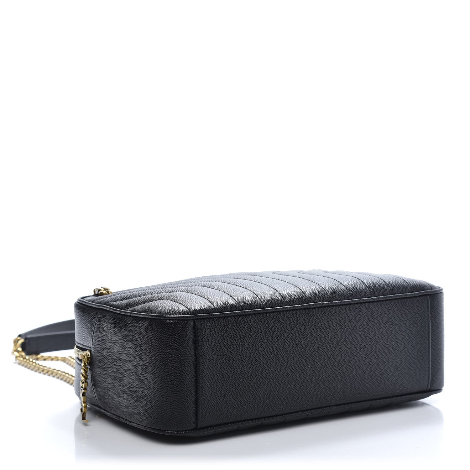 Saint Laurent Calfskin Matelasse Joan Camera Bag Black 4 of 10