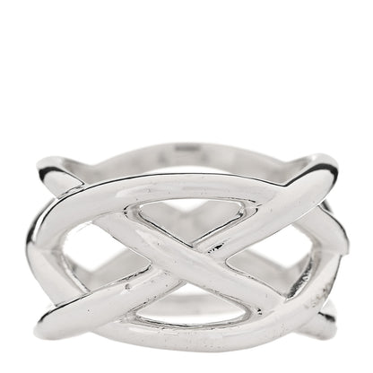 Tiffany Sterling Silver Celtic Knot Ring 52 6 3 of 4