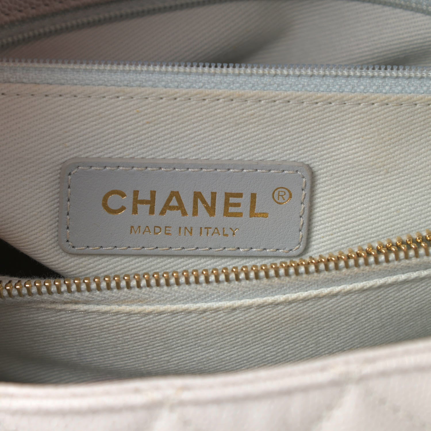 Chanel Caviar Quilted Small Coco Handle Flap Light Grey 6 of 12