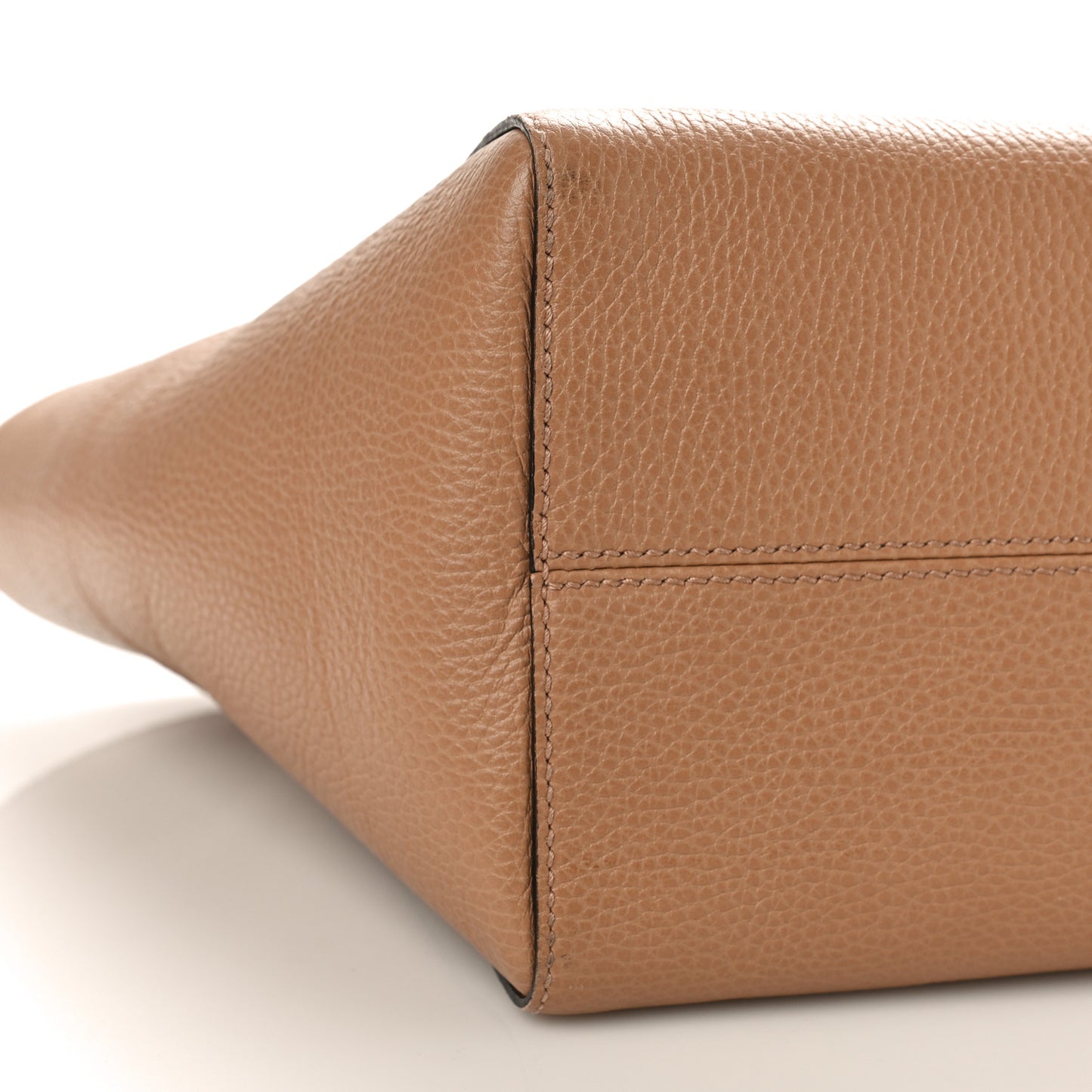 Dollar Calfskin Small Swing Tote Camelia Mineral Blue