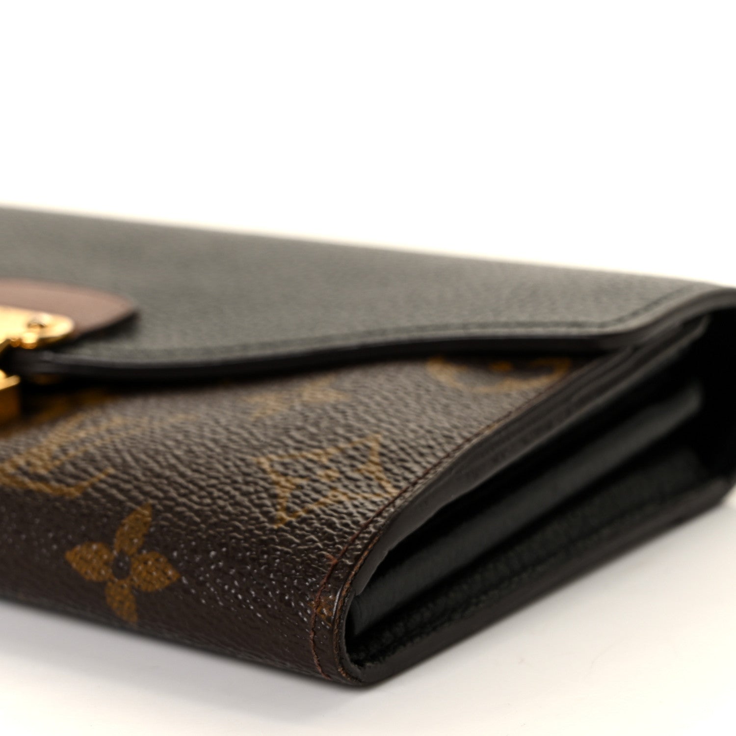 Louis Vuitton Monogram Pallas Wallet Black 8 of 9