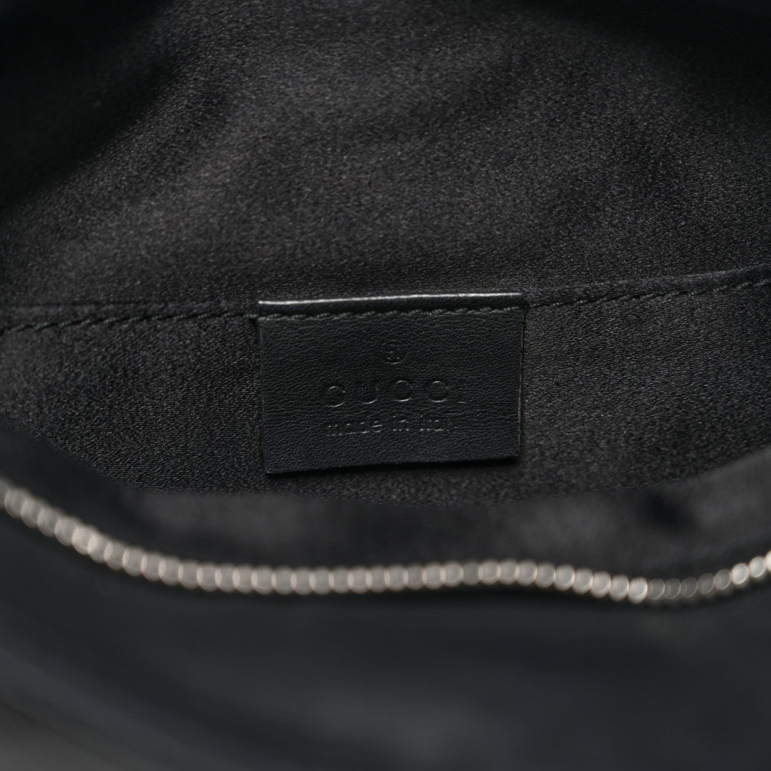 Gucci Calfskin Bamboo Croisette Clutch Black 6 of 10