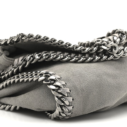 Stella McCartney Shaggy Deer Falabella Fold Over Tote Grey 9 of 9