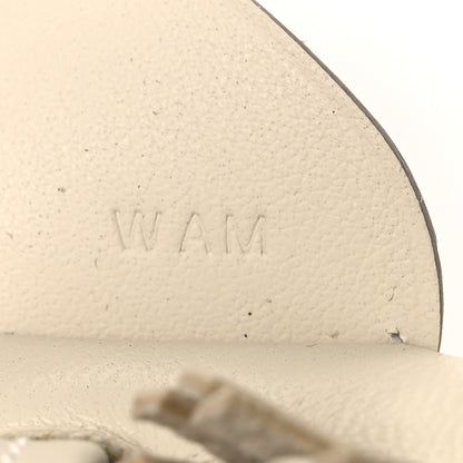 Hermes Milo Lambskin Matte Alligator Touch Grigri Rodeo Pegase Horse Bag Charm PM Craie Nata Beton 4 of 5