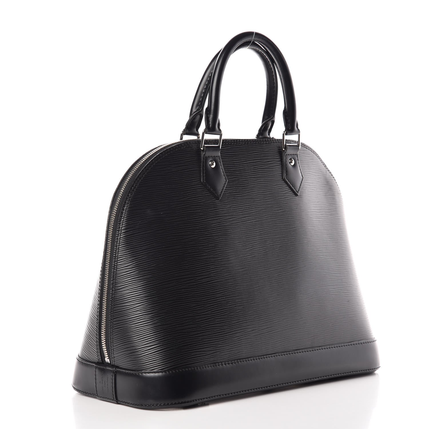 Louis Vuitton Epi Alma MM Black 3 of 12