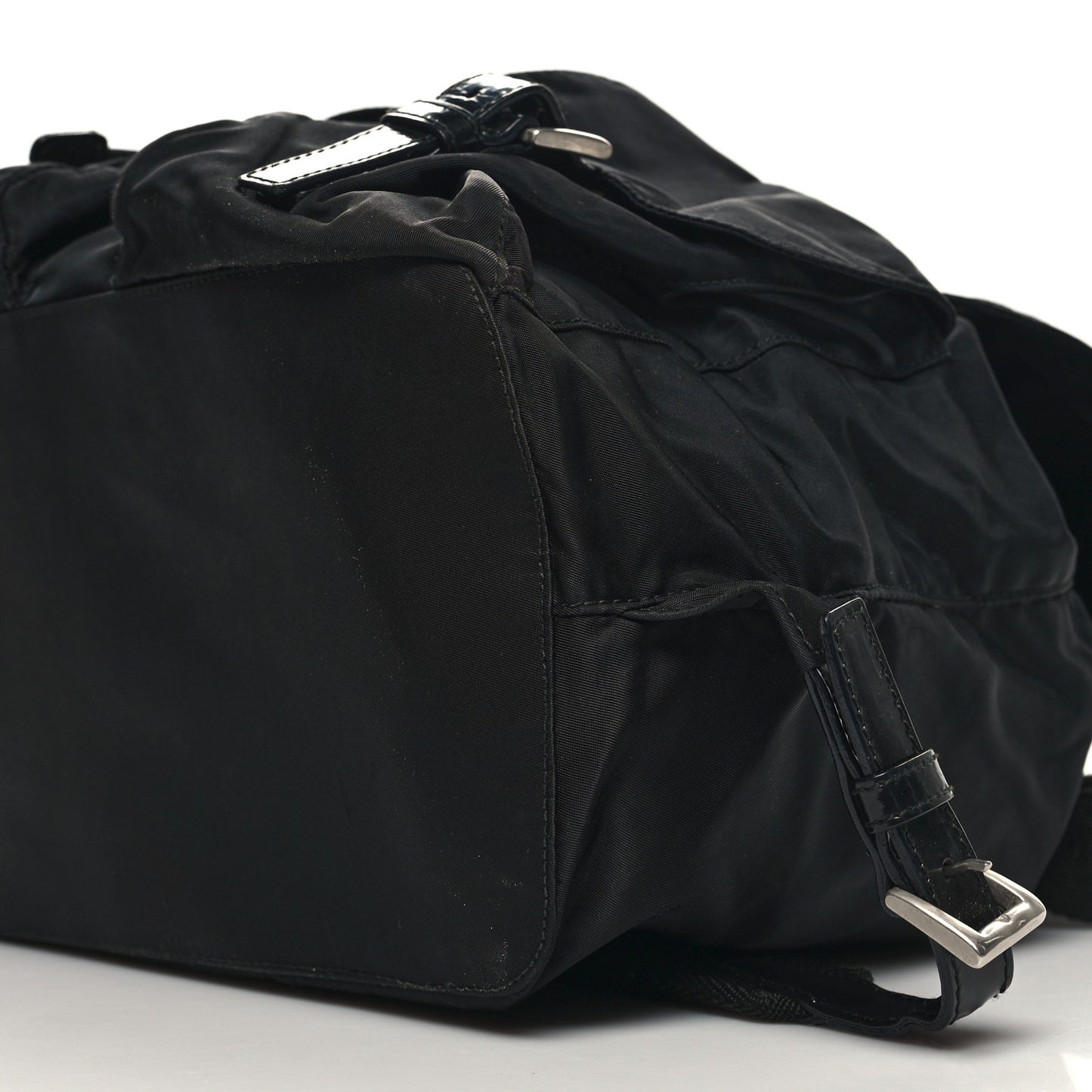 Nylon Vela Medium Backpack Black