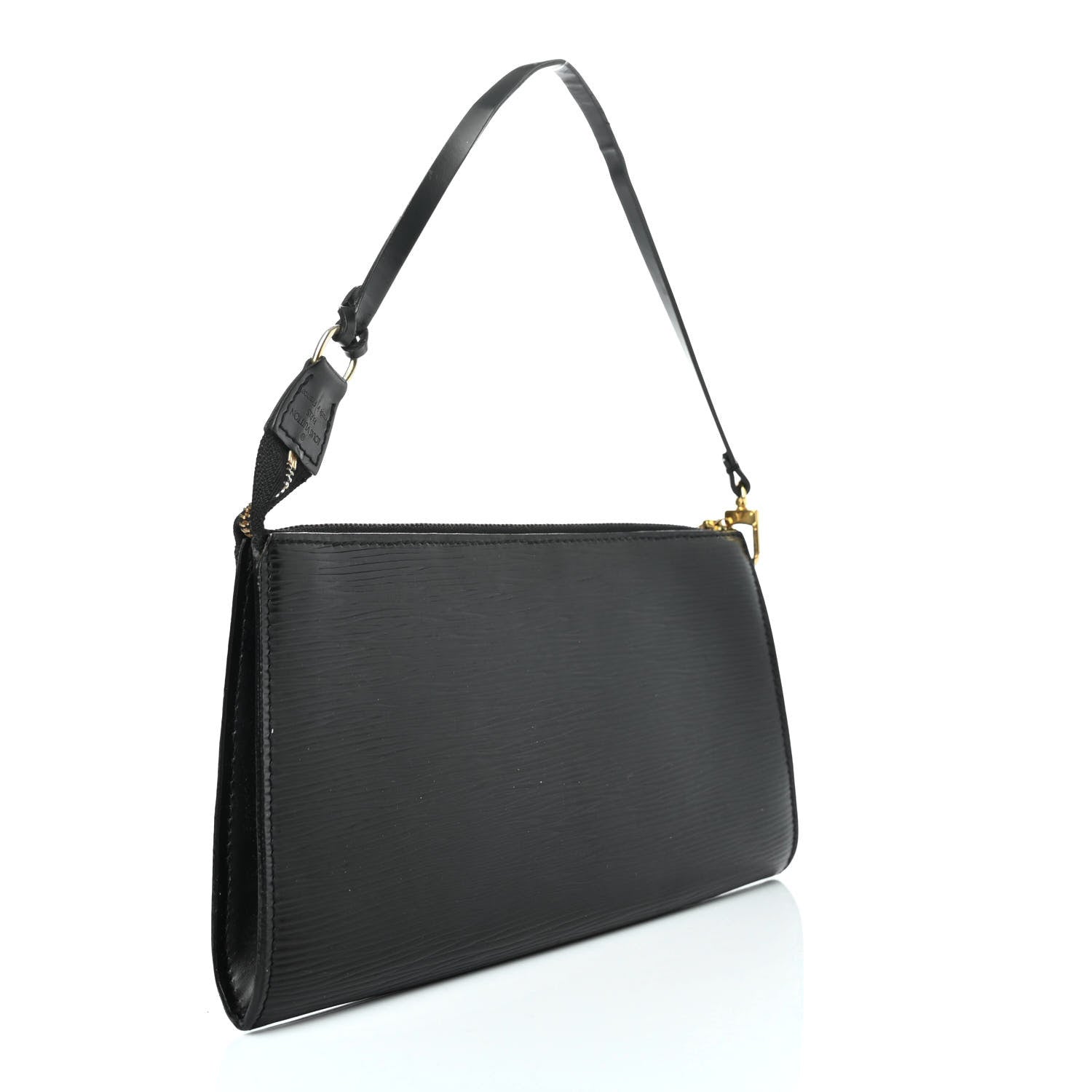 Louis Vuitton Epi Pochette Accessories 24 Black 2 of 4