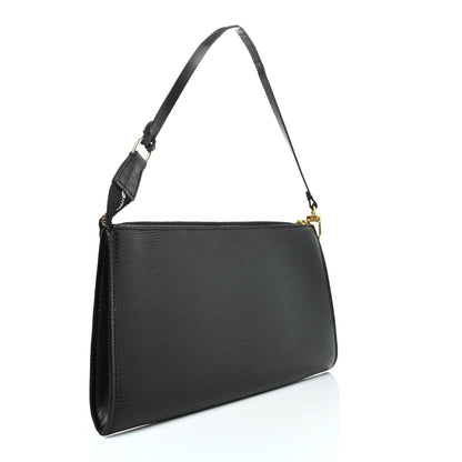 Louis Vuitton Epi Pochette Accessories 24 Black 2 of 4
