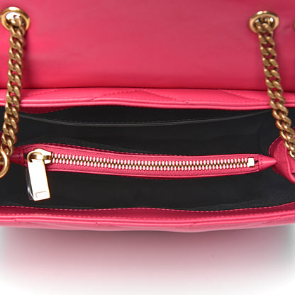 Saint Laurent Calfskin Y Quilted Monogram Small Loulou Chain Satchel Fresh Fuchsia 5 of 12