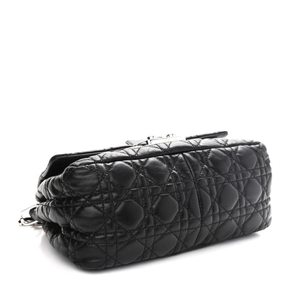 Christian Dior Lambskin Cannage New Lock Flap Black 5 of 11