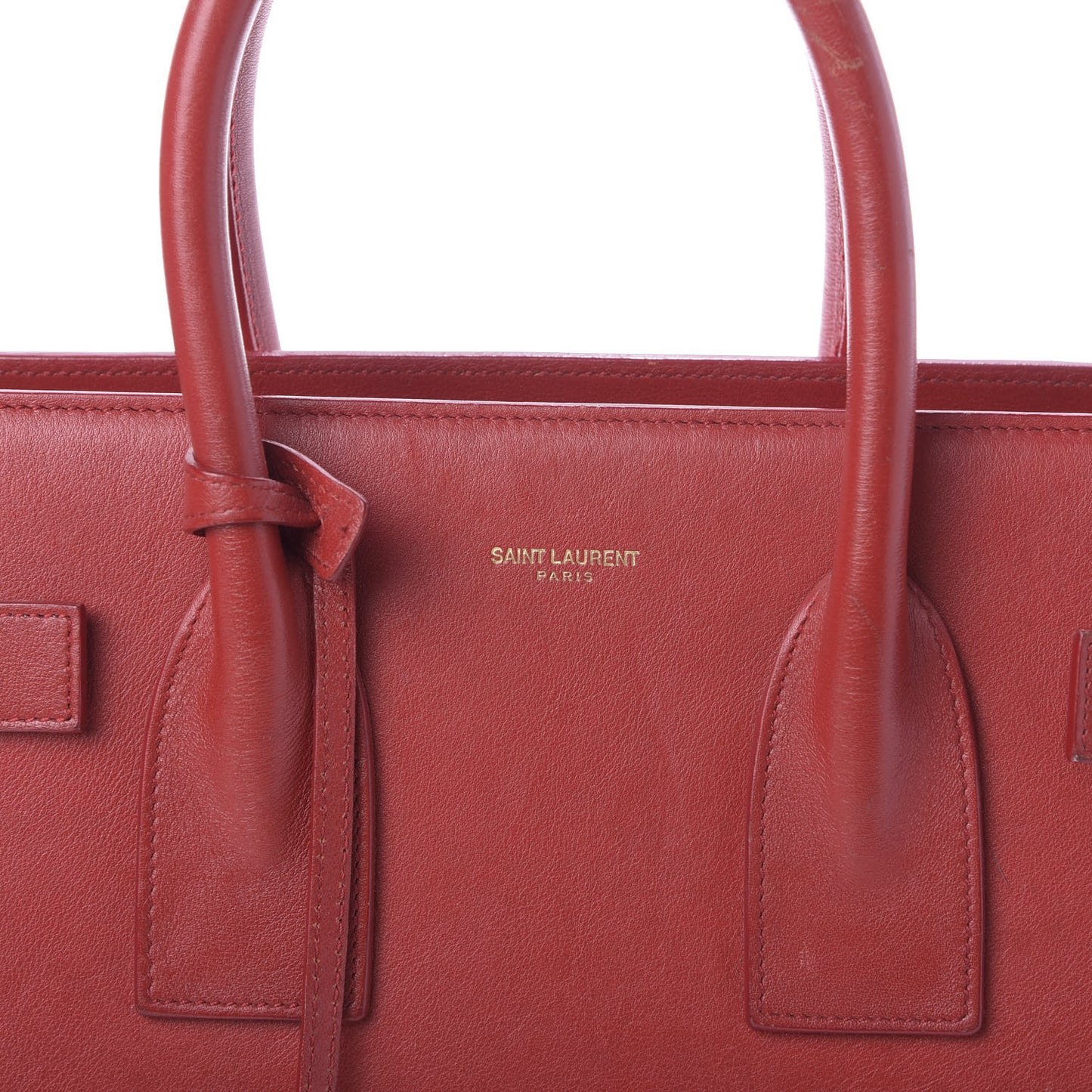 Calfskin Small Sac De Jour Lipstick Red