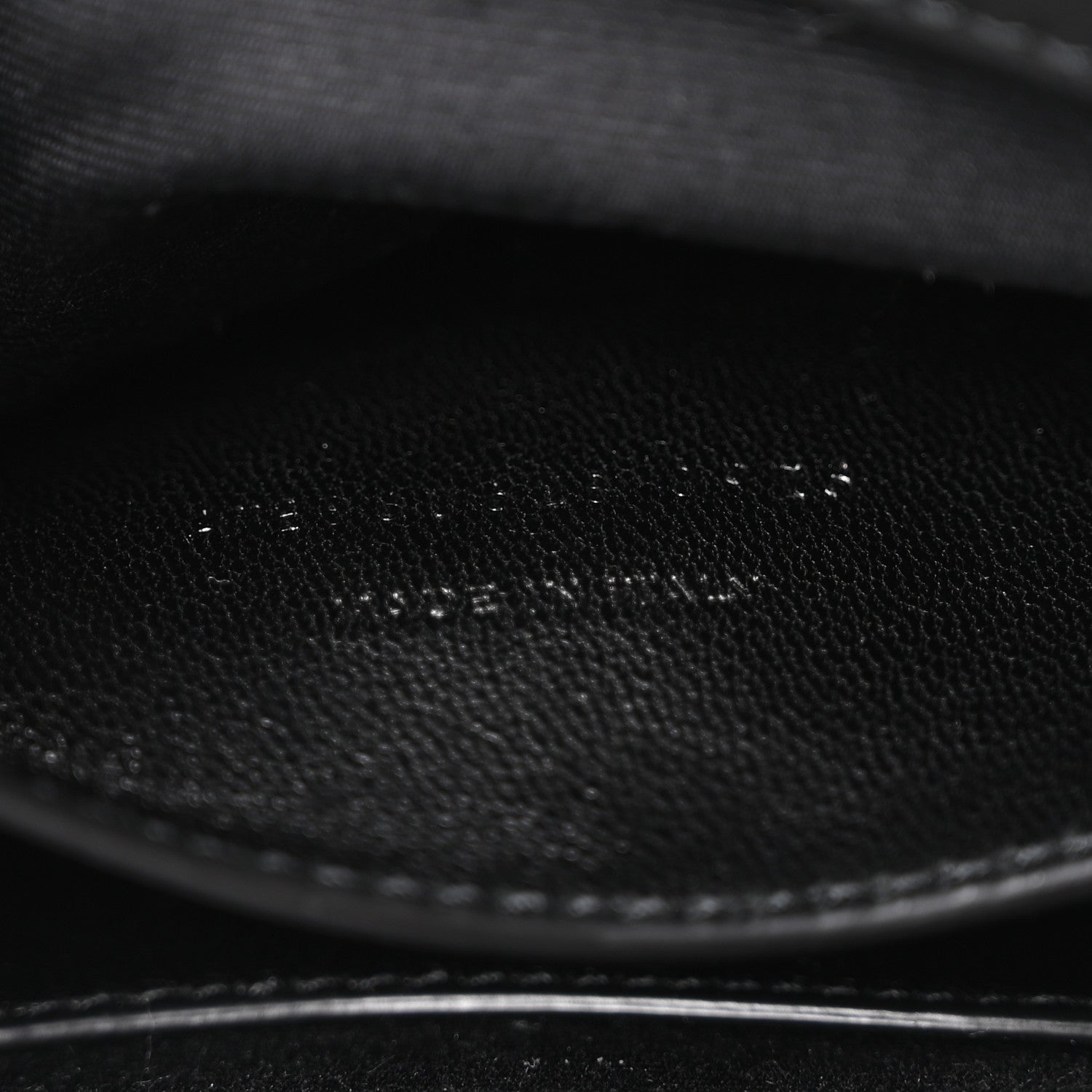 Saint Laurent Lambskin Chevron Quilted Mini LouLou Black 8 of 11