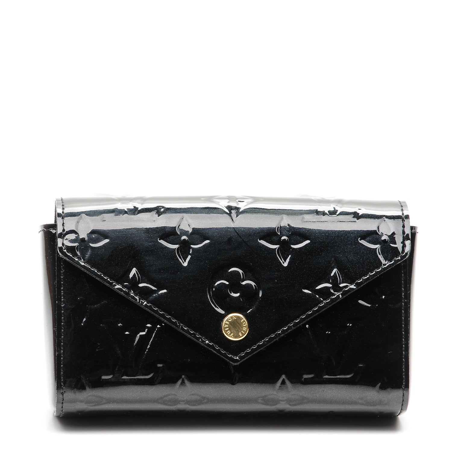 Louis Vuitton Vernis Lucie Pouch Noir Magnetique 1 of 6