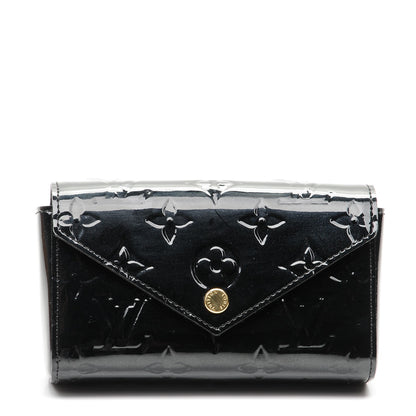 Louis Vuitton Vernis Lucie Pouch Noir Magnetique 1 of 6