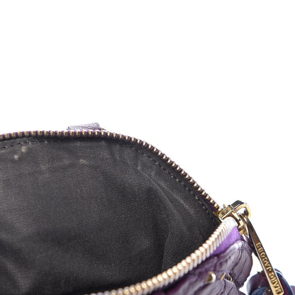 Marc Jacobs Calfskin Quilted Stardust Shoulder Bag Purple 9 of 18