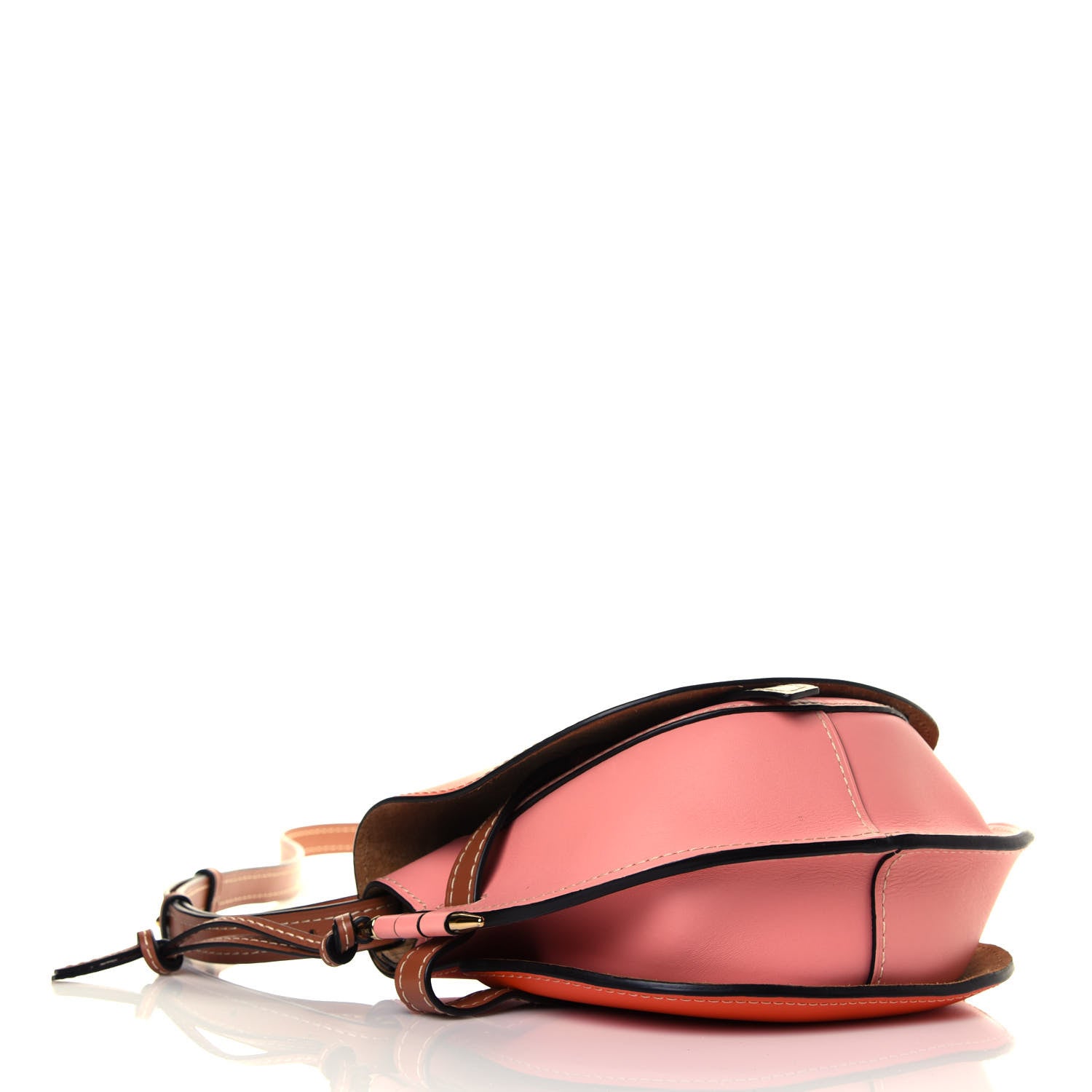 Loewe Calfskin Small Gate Crossbody Bag Orange Blossom 4 of 9
