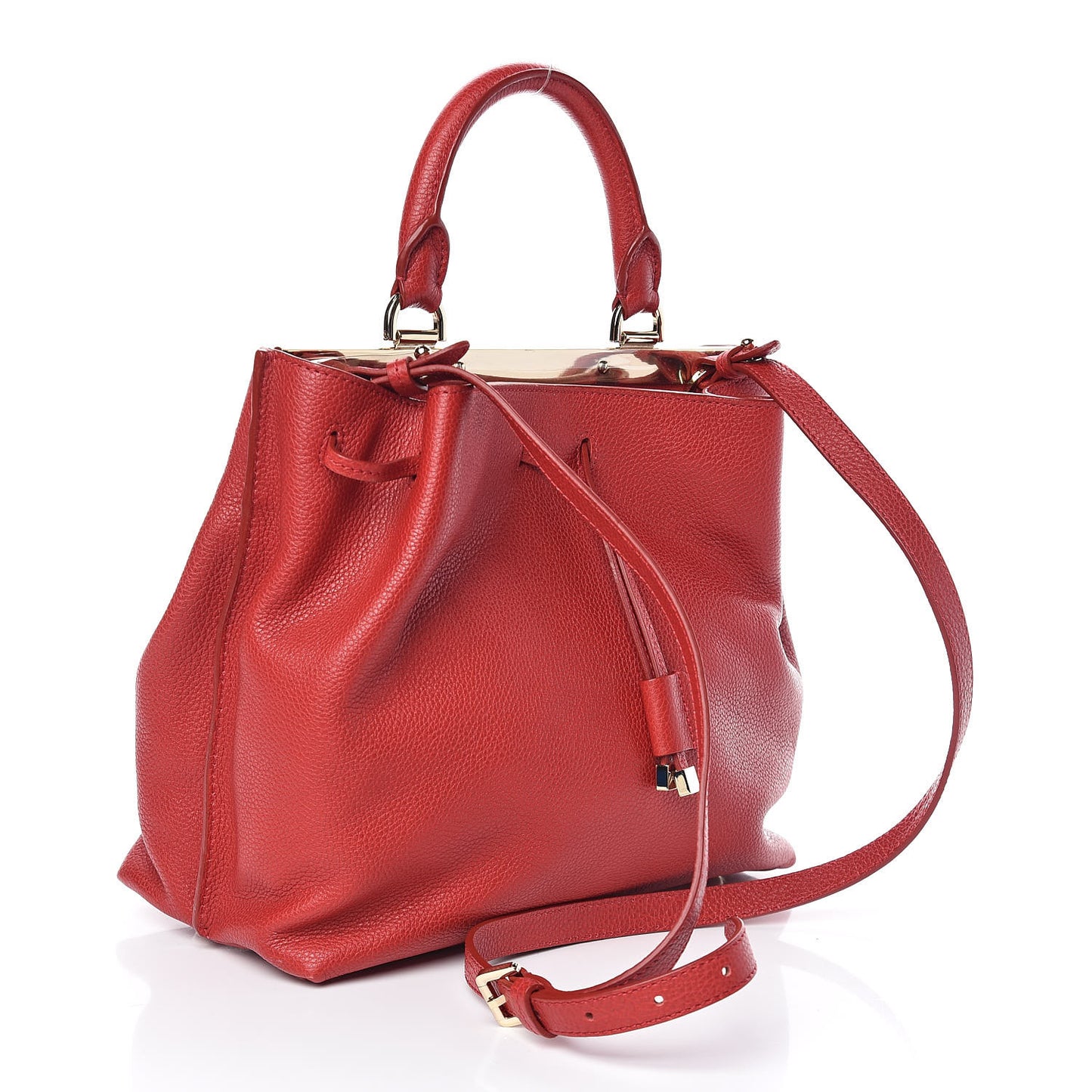 Small Classic Grain Kensington Poppy Red