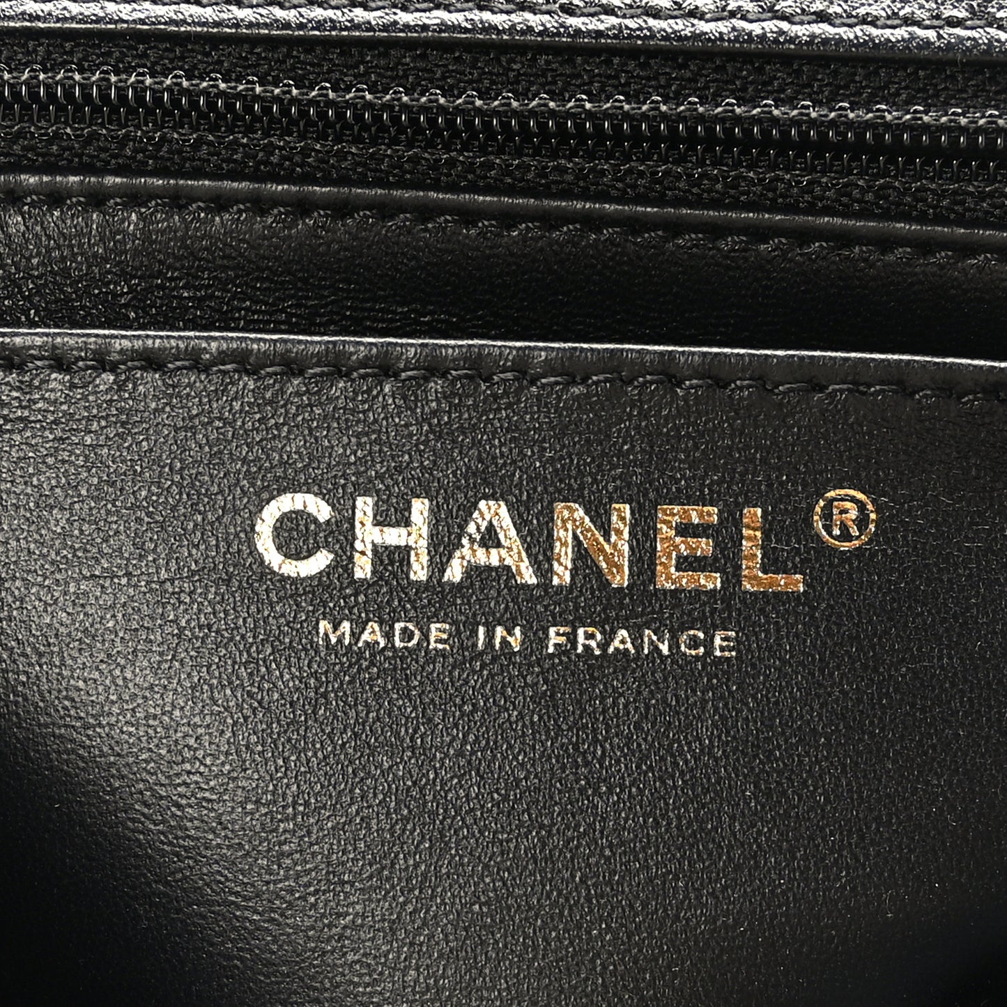 Lambskin Quilted Mini Strass On Top Flap Black