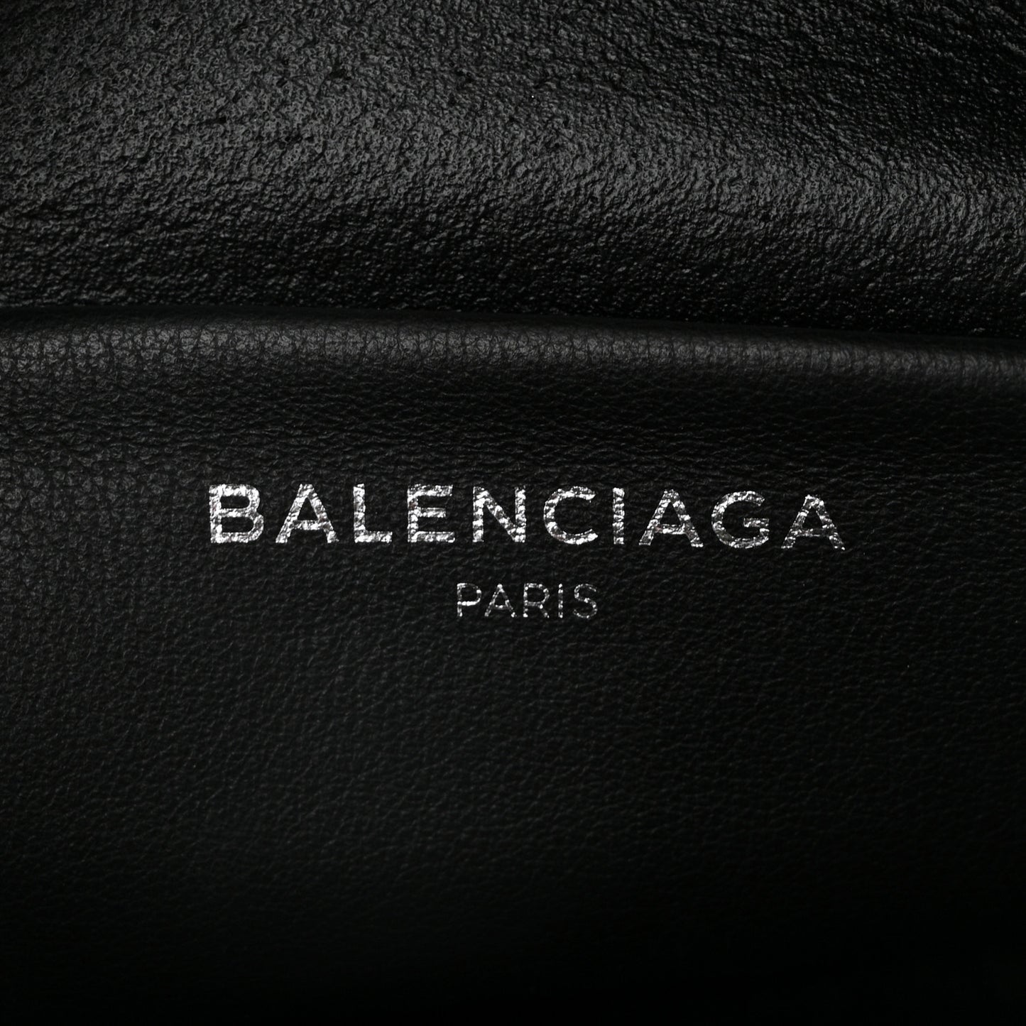 Calfskin Logo XS Everyday Camera Bag Black