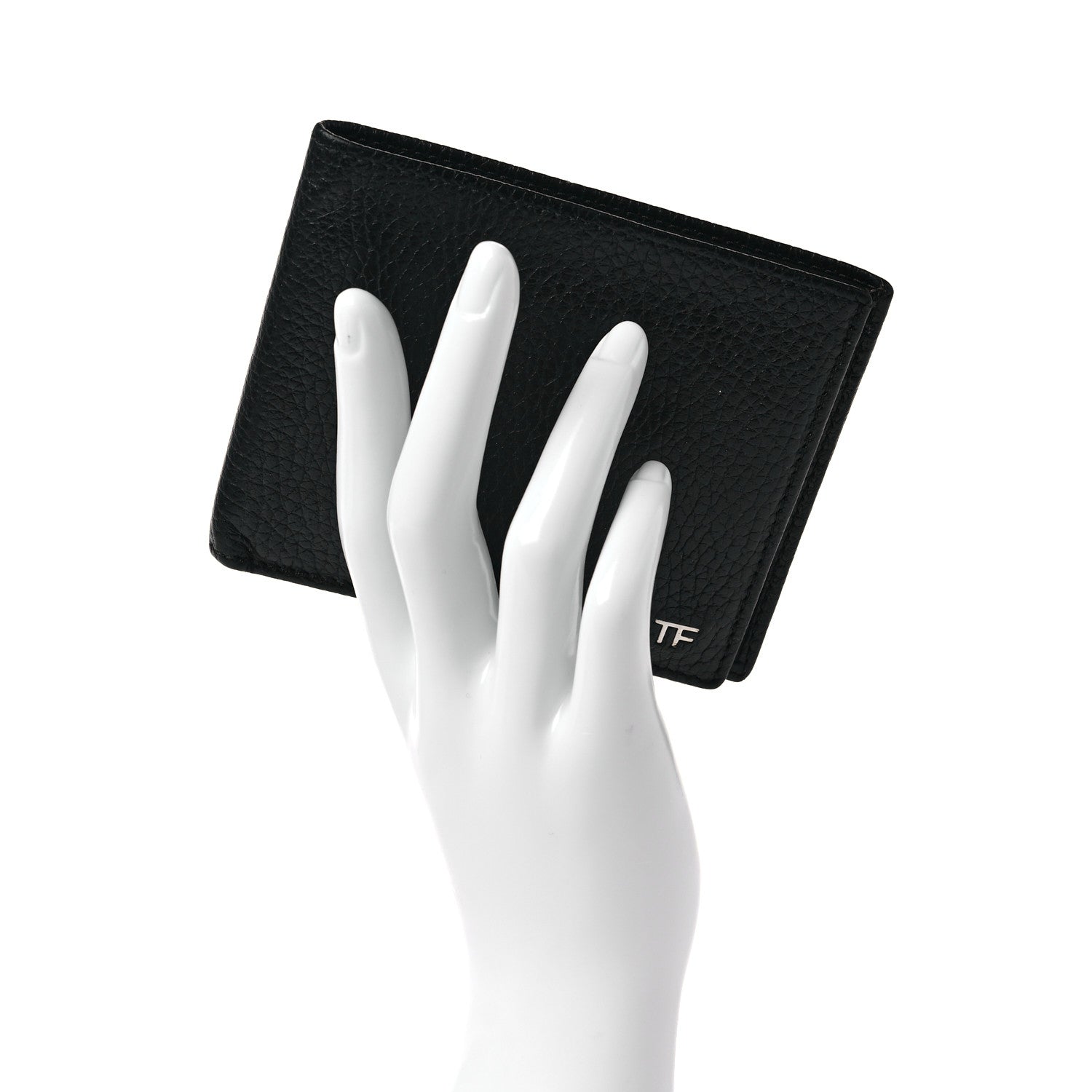 Tom Ford Goatskin Bi-Fold Wallet Black 2 of 6