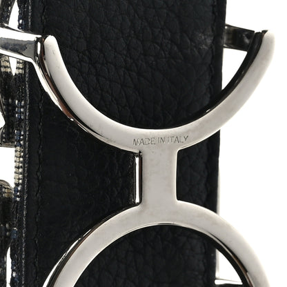 Christian Dior Oblique 35mm Reversible Belt 100 40 Blue 5 of 5