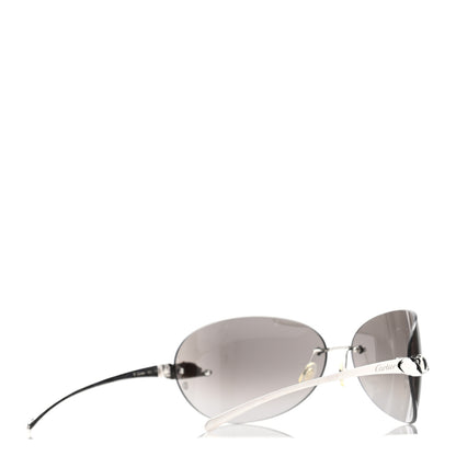 Cartier Panthere De Cartier Sunglasses Silver 4 of 10
