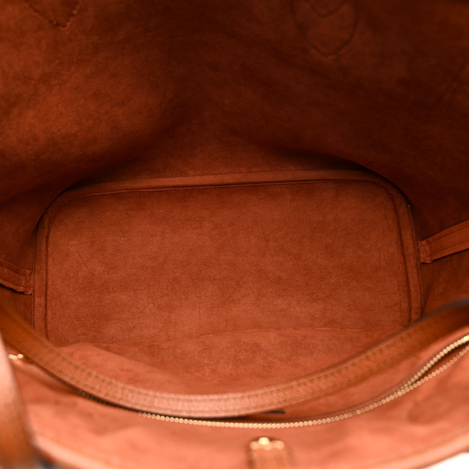 Louis Vuitton Empreinte Monogram Giant Neverfull MM Cognac 6 of 10